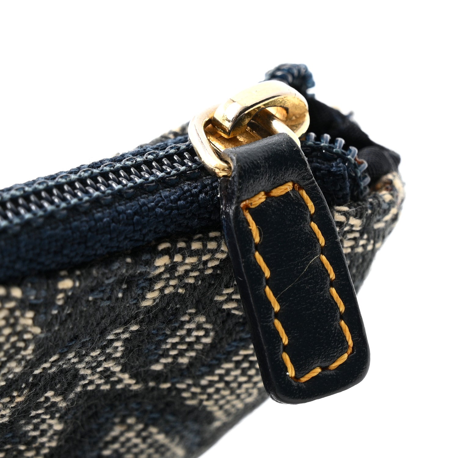 Monogram Saddle Coin Purse Navy