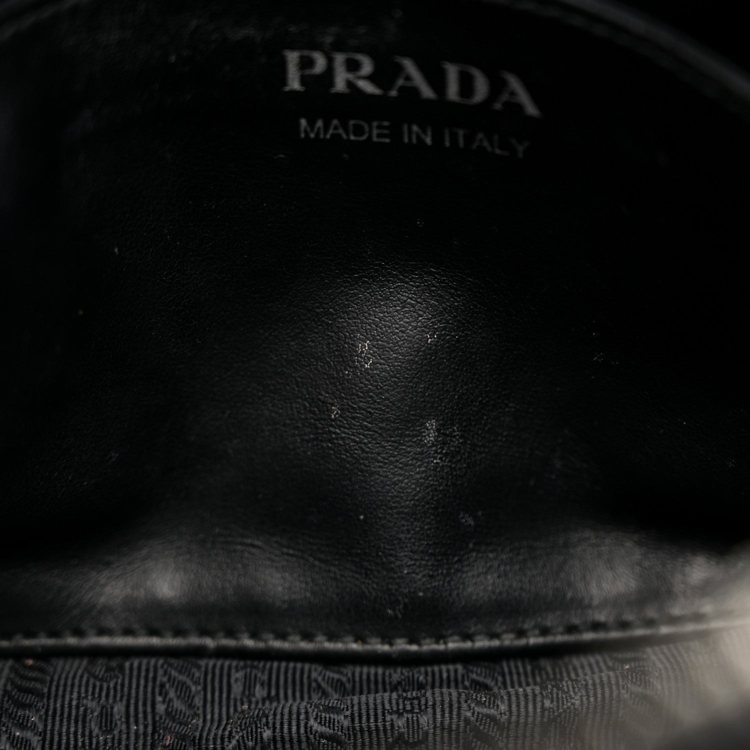 Soft Calfskin Diagramme Camera Bag Black