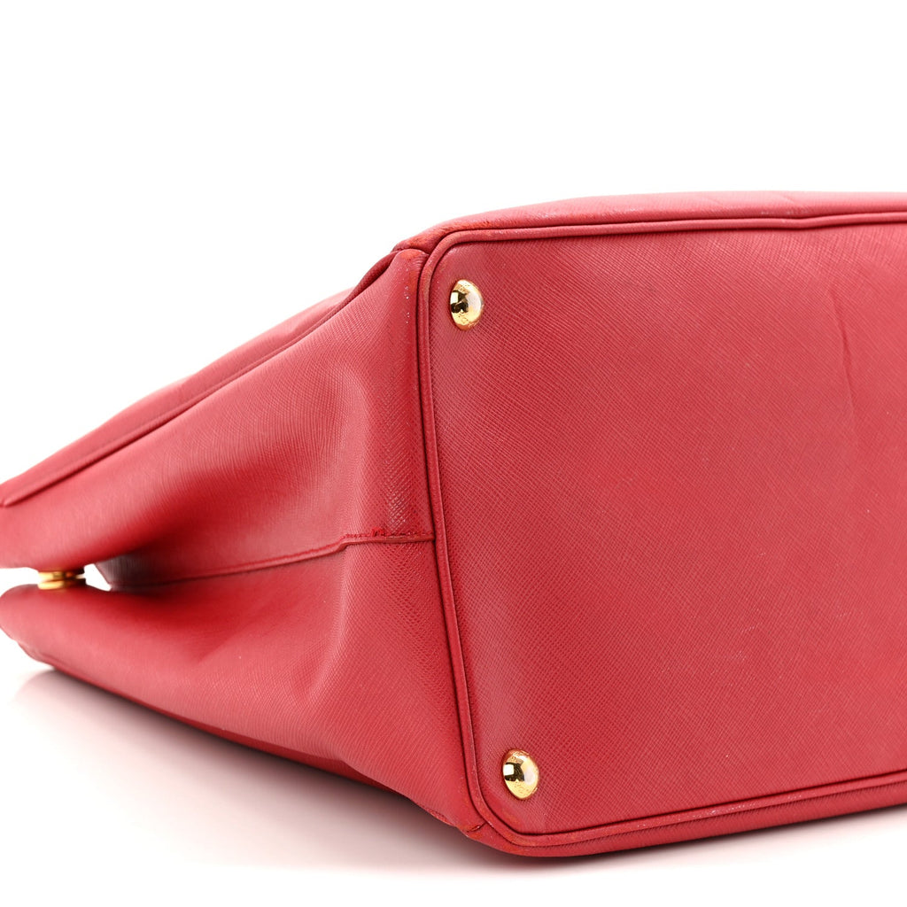 Saffiano Lux Large Tote Fuoco