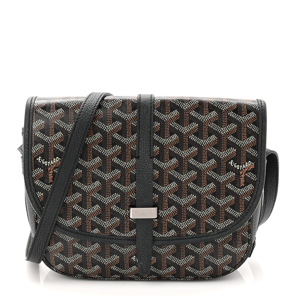 Goyardine Belvedere II PM Messenger Bag Black