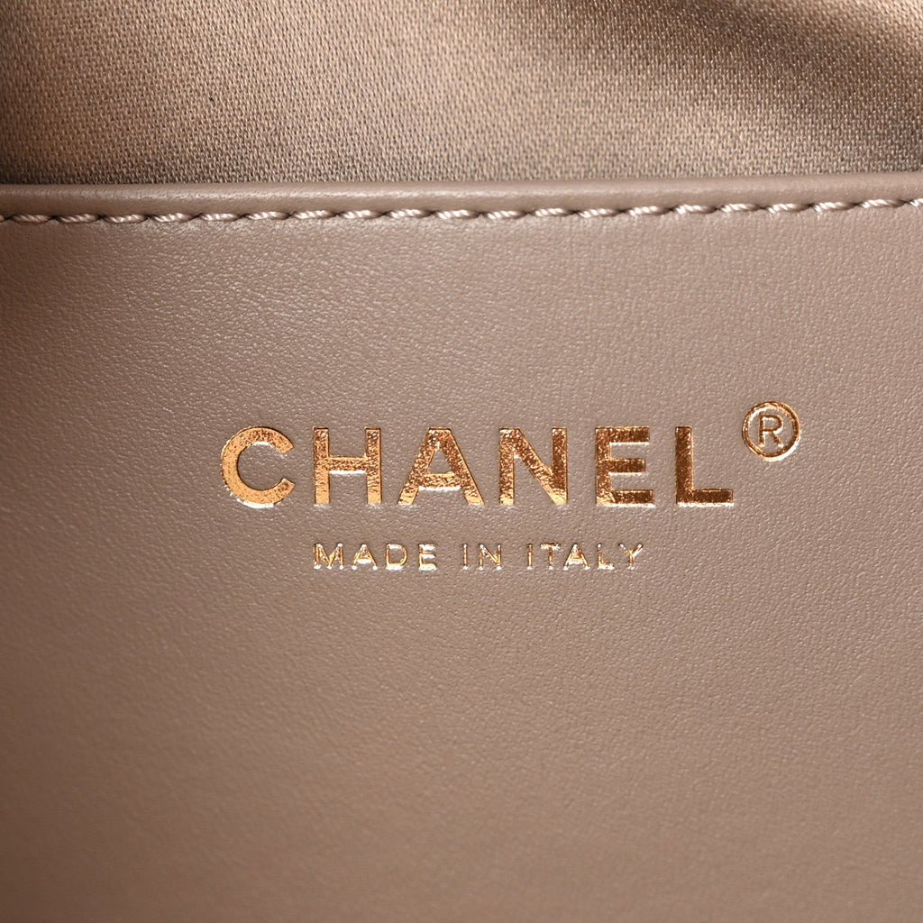 Suede Quilted Small Chanel 25 Handbag Dark Grey