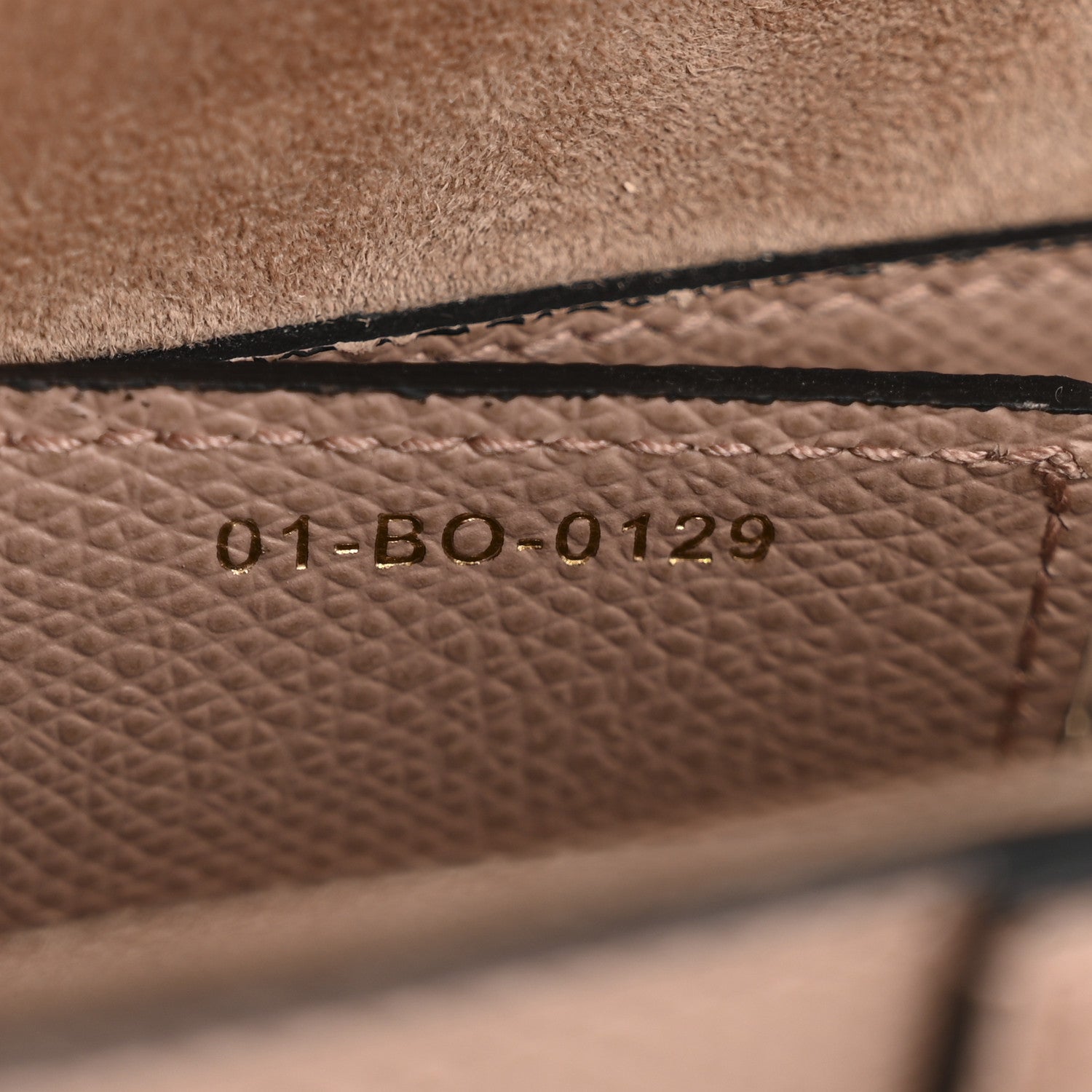 Grained Calfskin Saddle Bag Fard
