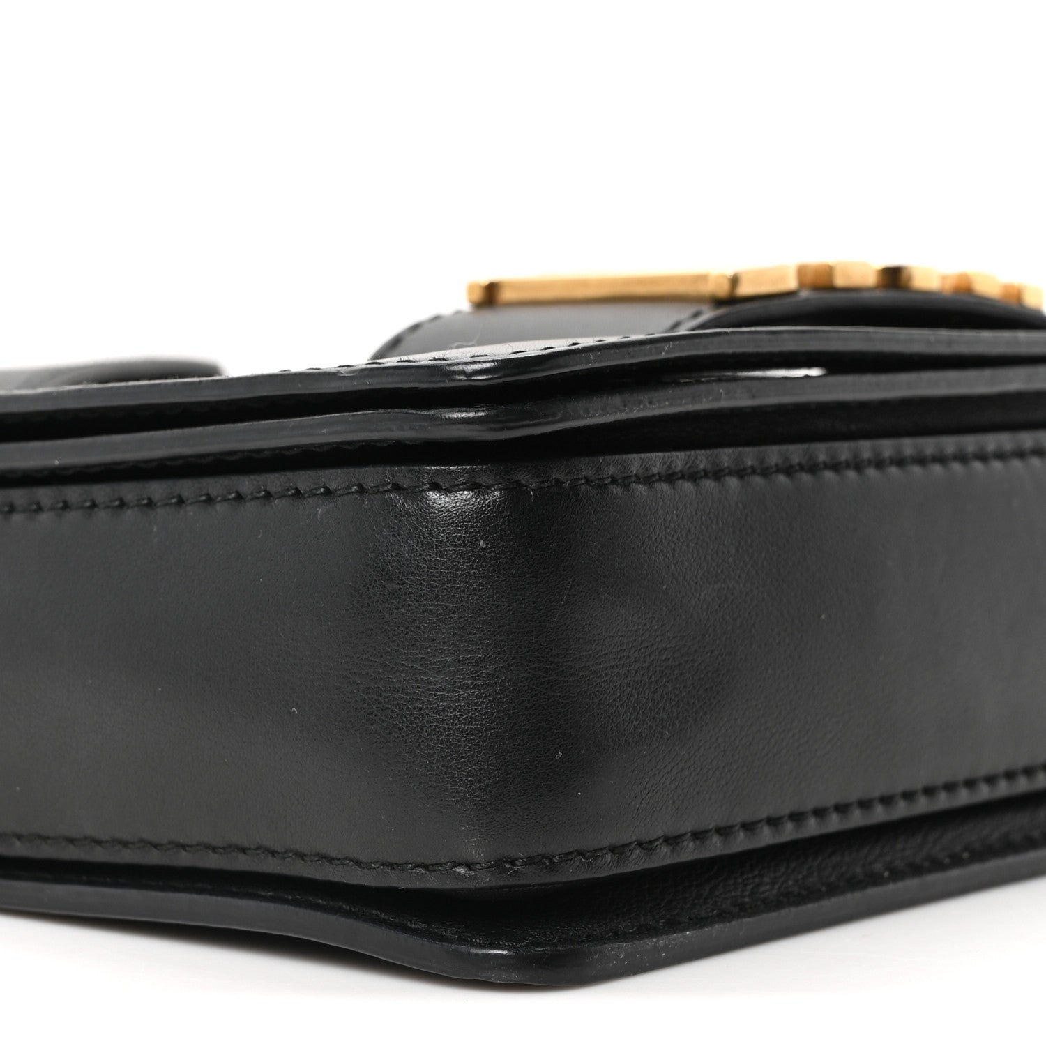 Smooth Calfskin Dio(r)evolution Flap Bag Black