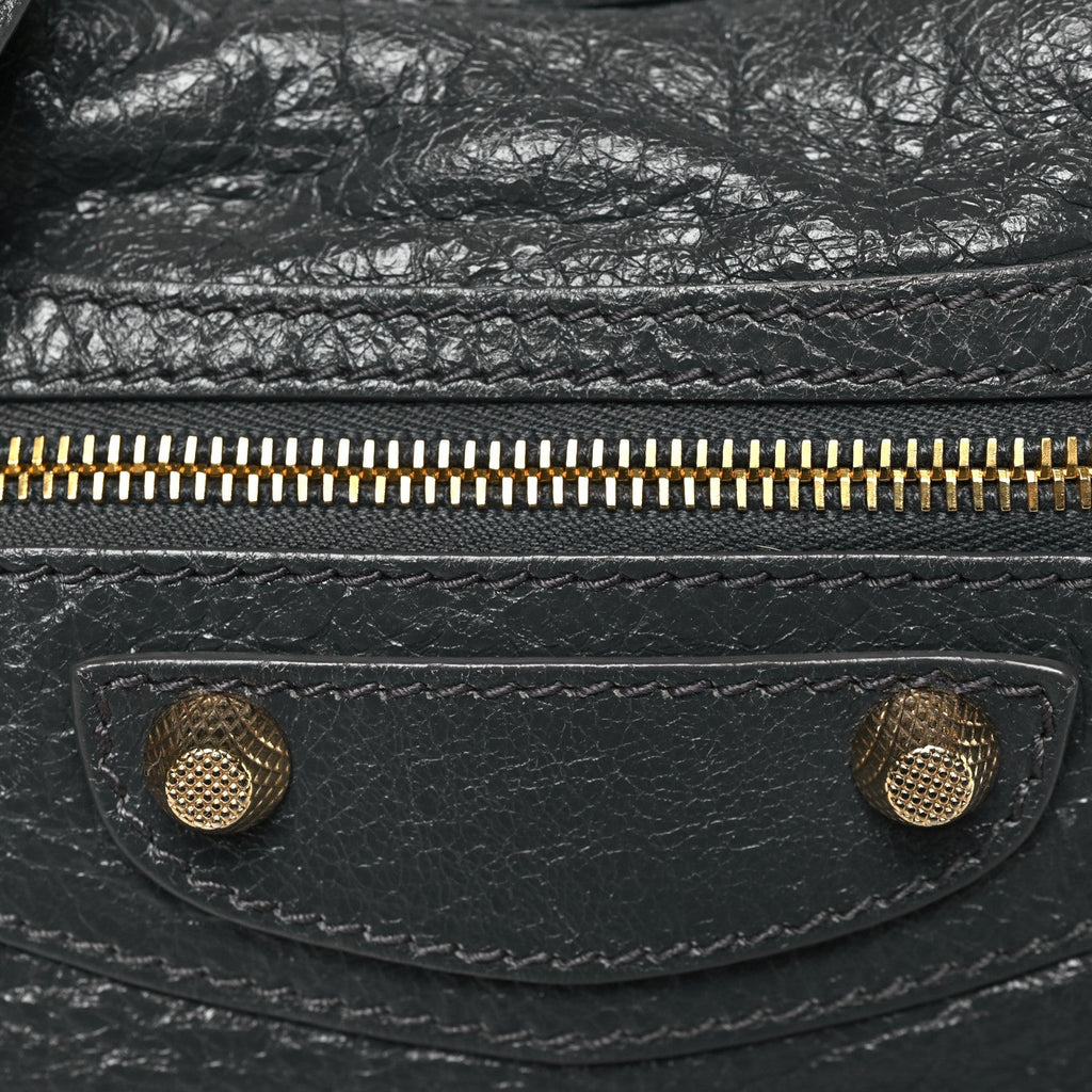 Agneau Giant 12 Gold Hardware City Gris Fossile