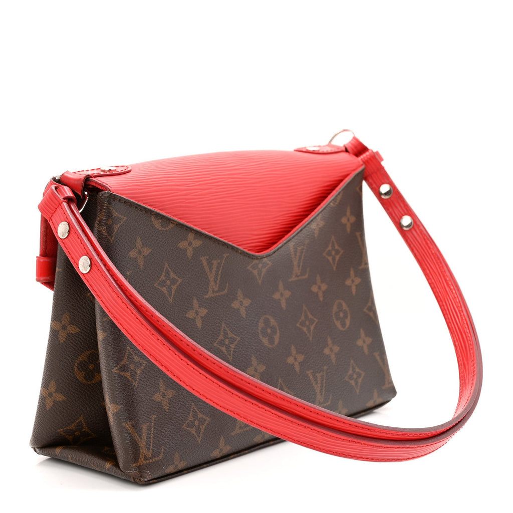 Monogram Epi Saint Michel Coquelicot
