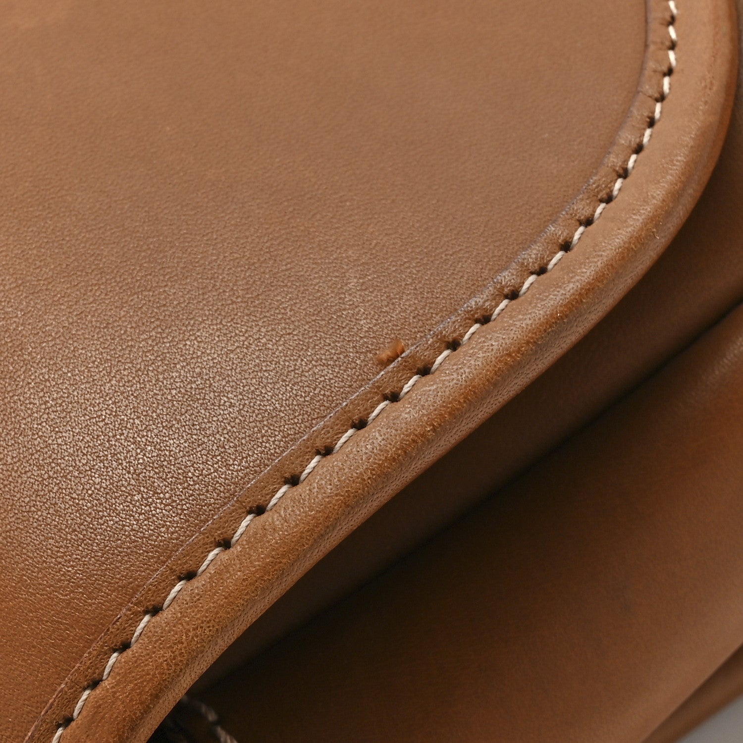 Vegetable Tanned Calfskin Le Caban Satchel Bag Brick