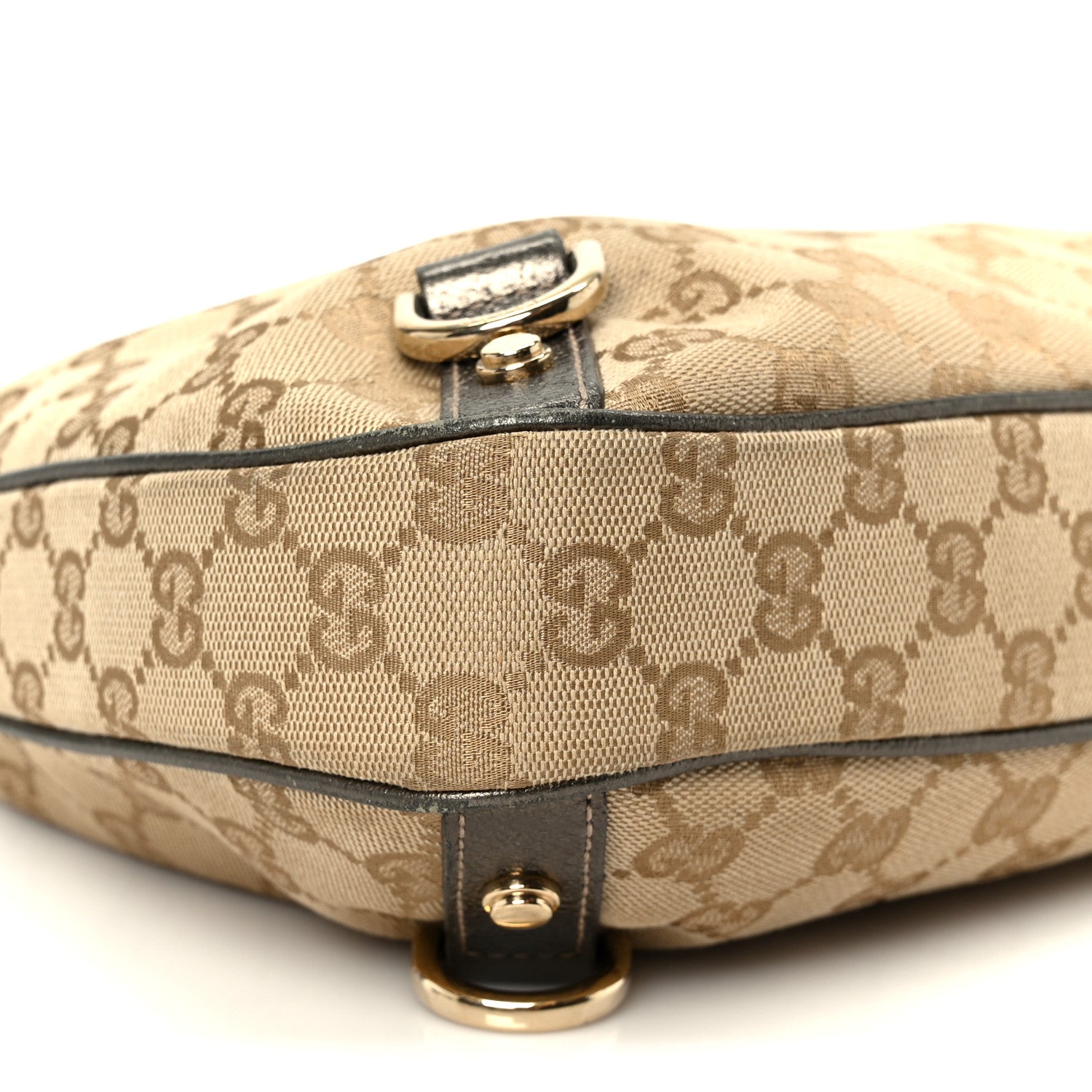 Monogram Medium Abbey D Ring Hobo Brown