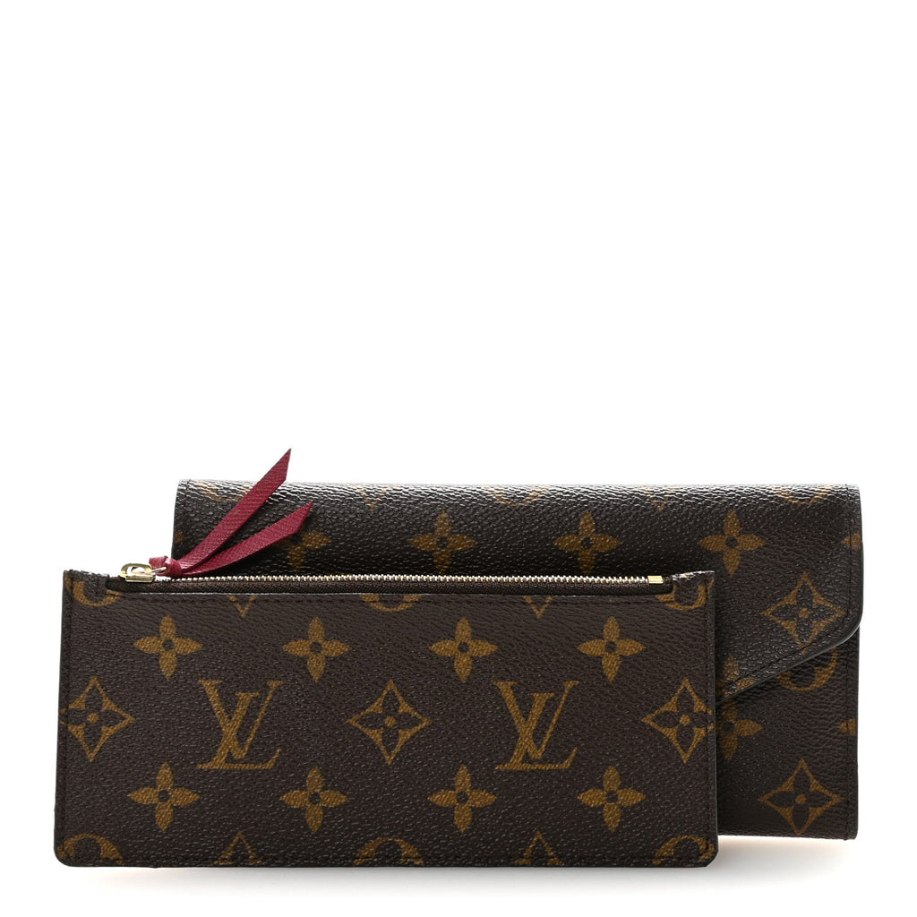 Monogram Josephine Wallet Fuchsia