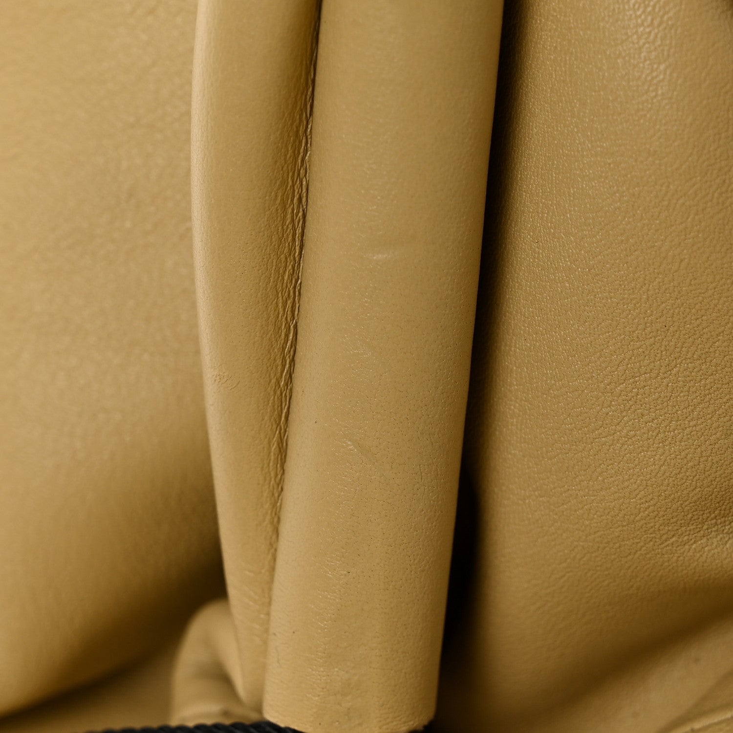 Smooth Butter Calf The Pouch Oversized Clutch Tapioca
