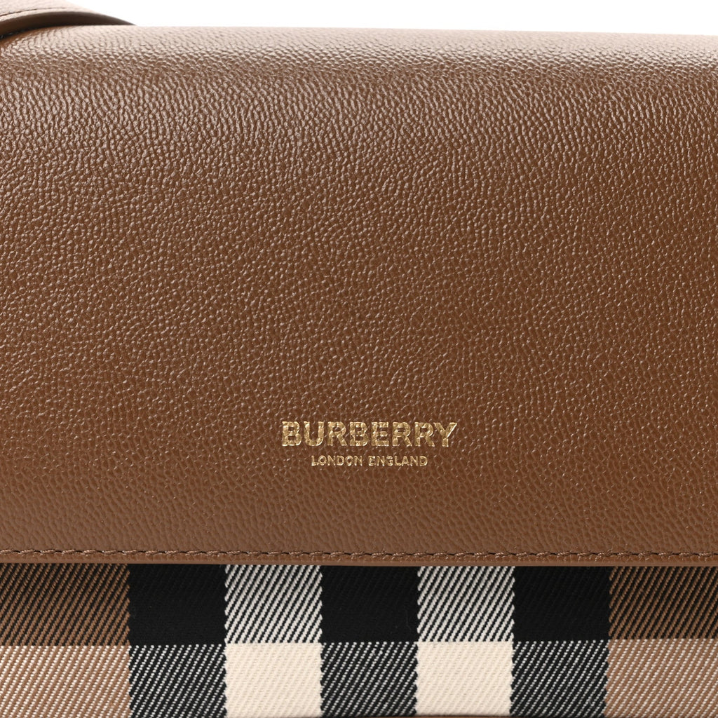 Grained Calfskin House Check Tartan Mix New Hampshire Earth