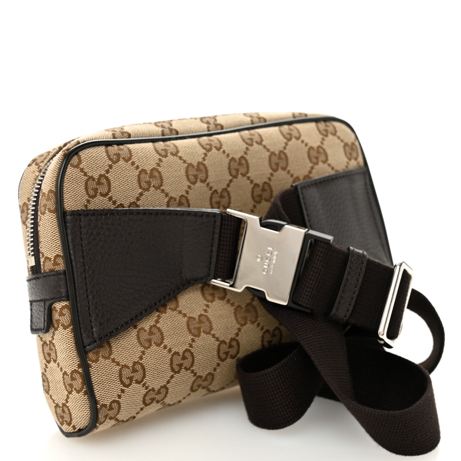 Monogram Belt Bag Dark Brown