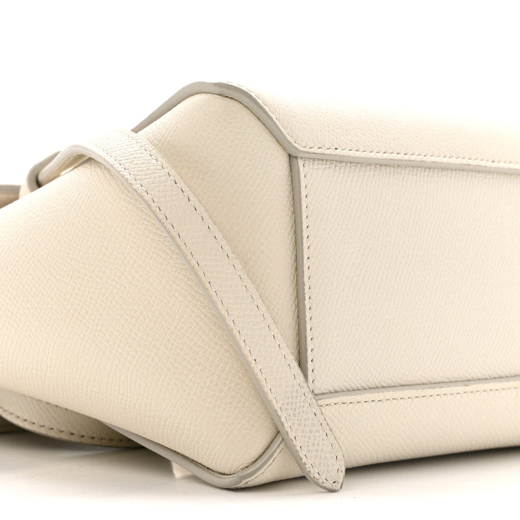 Grained Calfskin Nano Belt Bag Linen