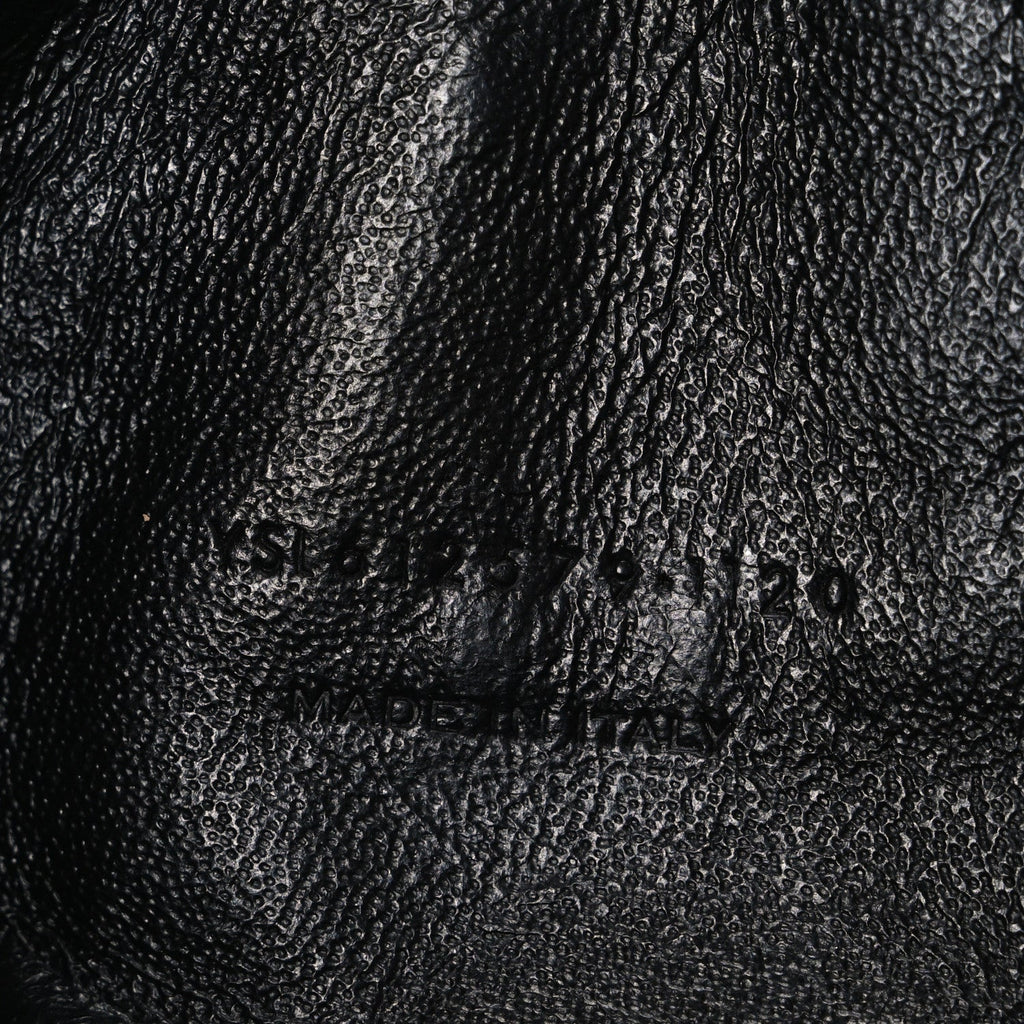 Grain De Poudre Matelasse Monogram Mini Lou Camera Bag Black