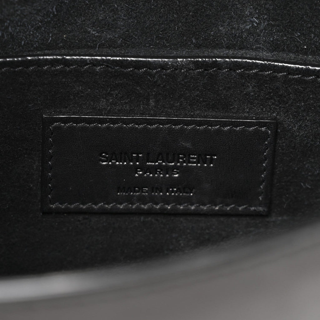Smooth Calfskin Nico Shoulder Bag Black