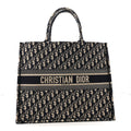 Oblique Large Book Tote Blue Multicolor