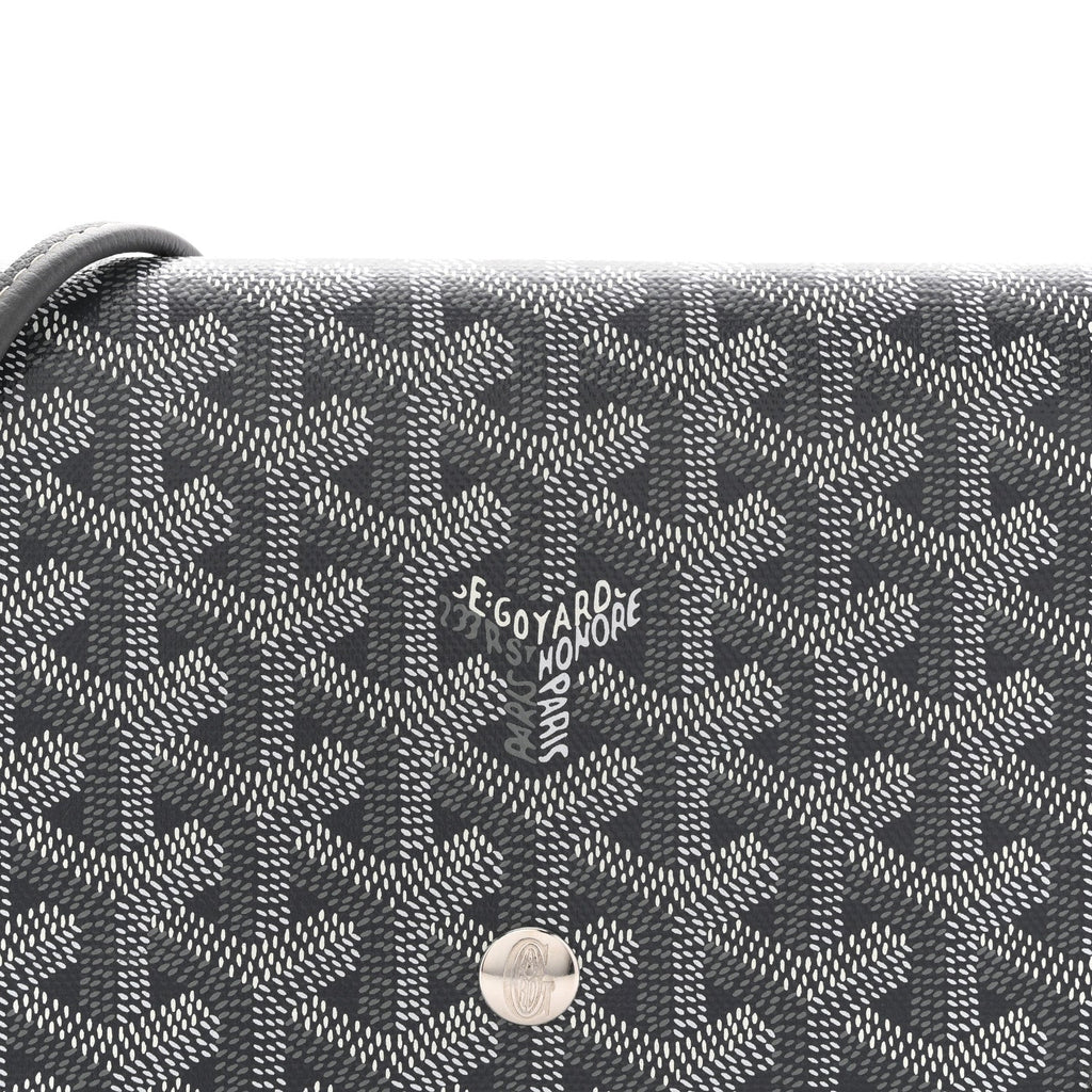 Goyardine Plumet Wallet Clutch Grey