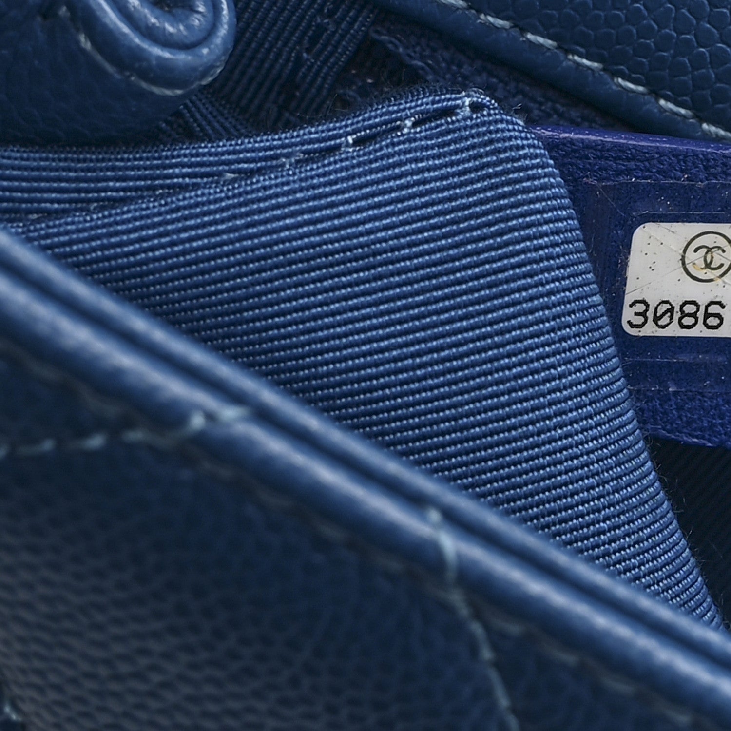 Caviar Quilted My Everything Small Flap Blue