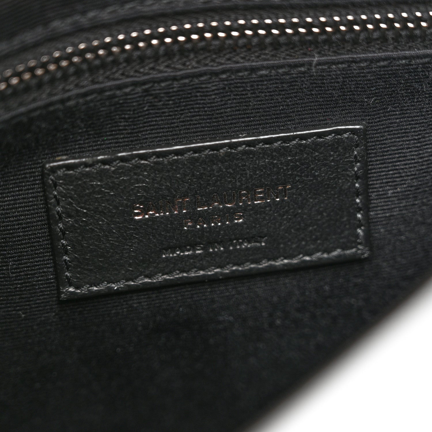Crinkled Calfskin Matelasse Monogram Niki Chain Wallet Storm