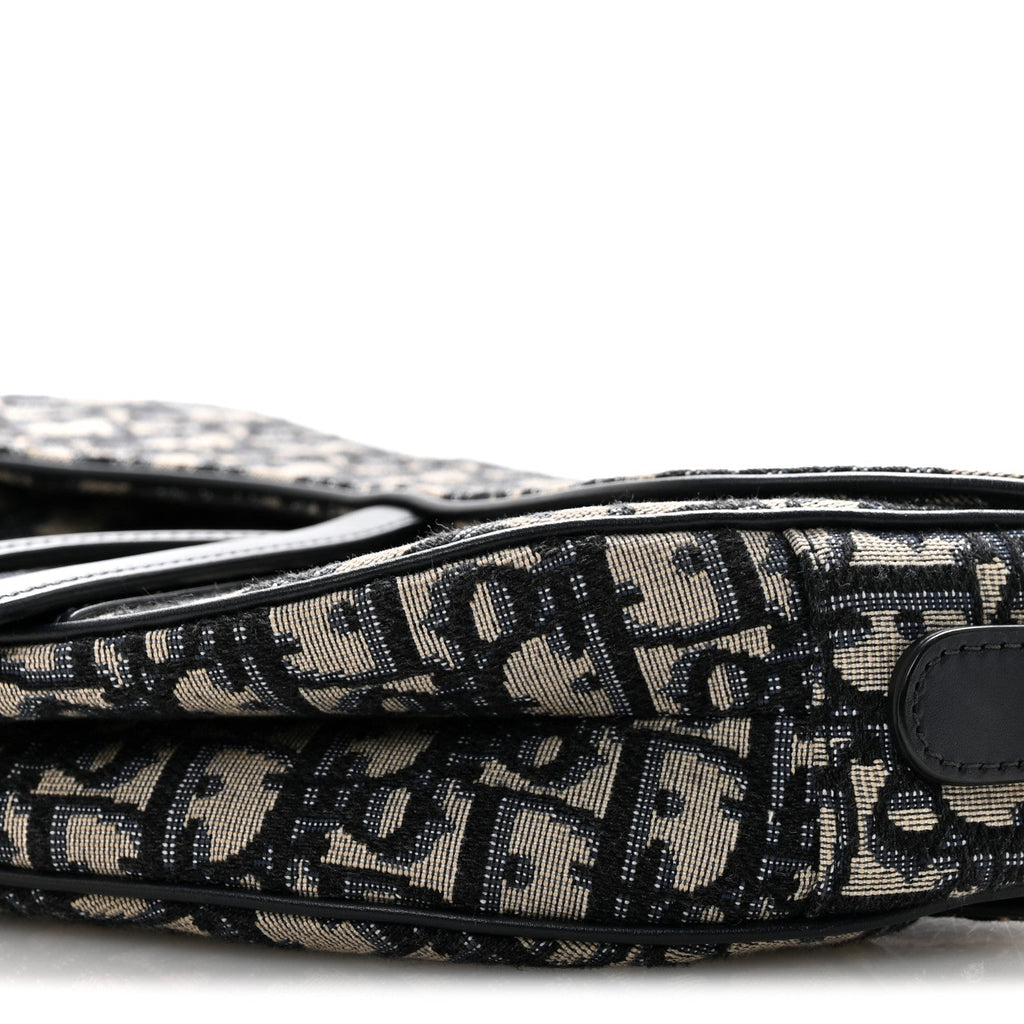 Oblique Saddle Bag Blue
