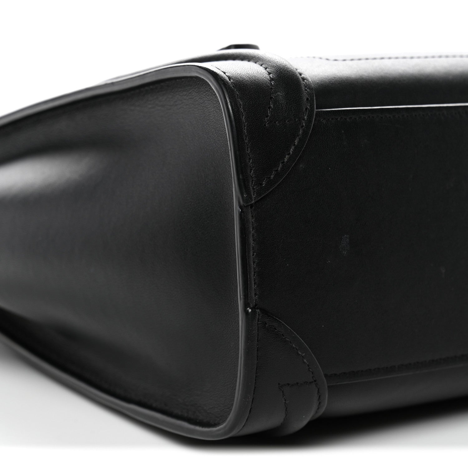 Smooth Calfskin Nano Luggage Black