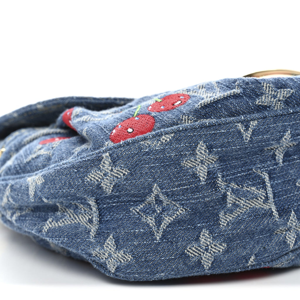 LV X TM Monogram Denim Cerises Sunset