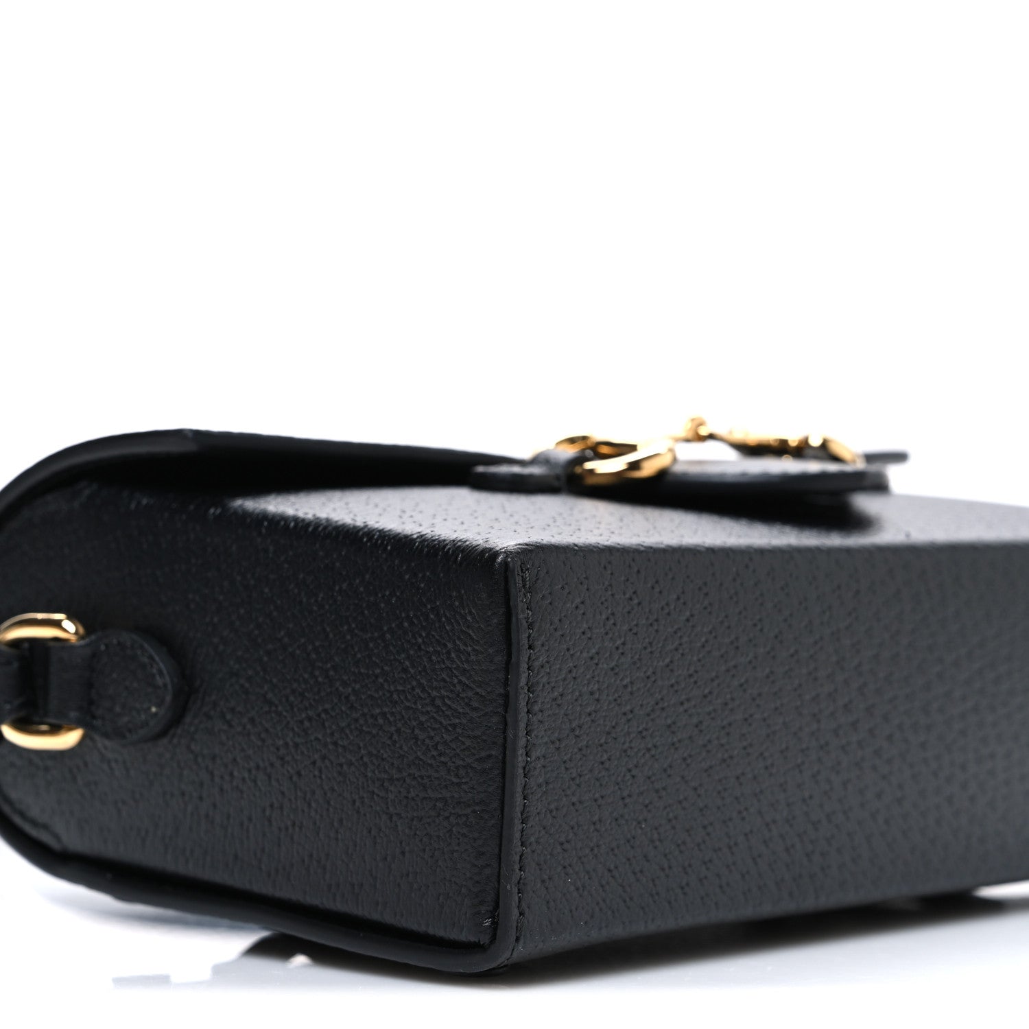 Calfskin Horsebit 1955 Shoulder Bag Black