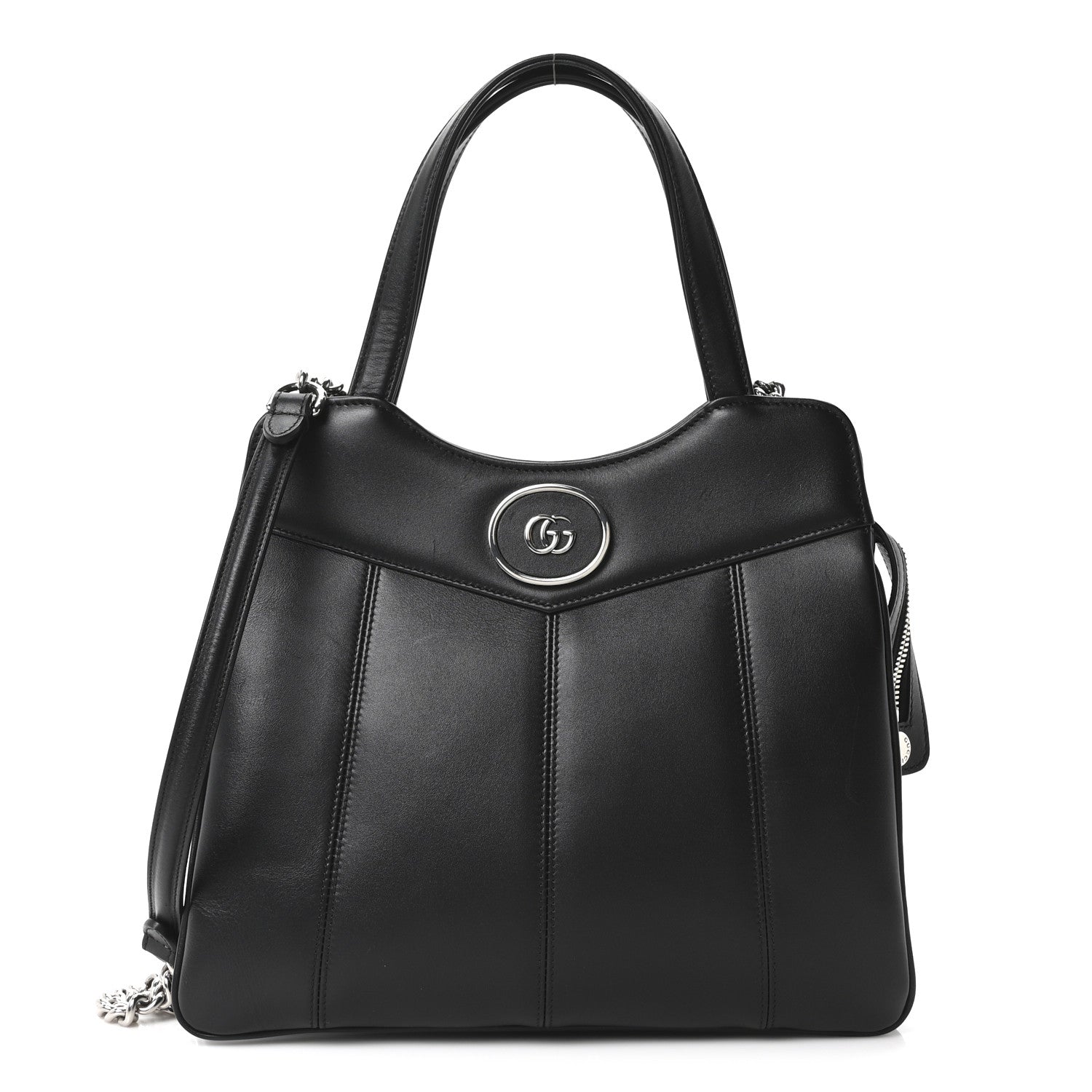 Calfskin Petite GG Small Tote Bag Black