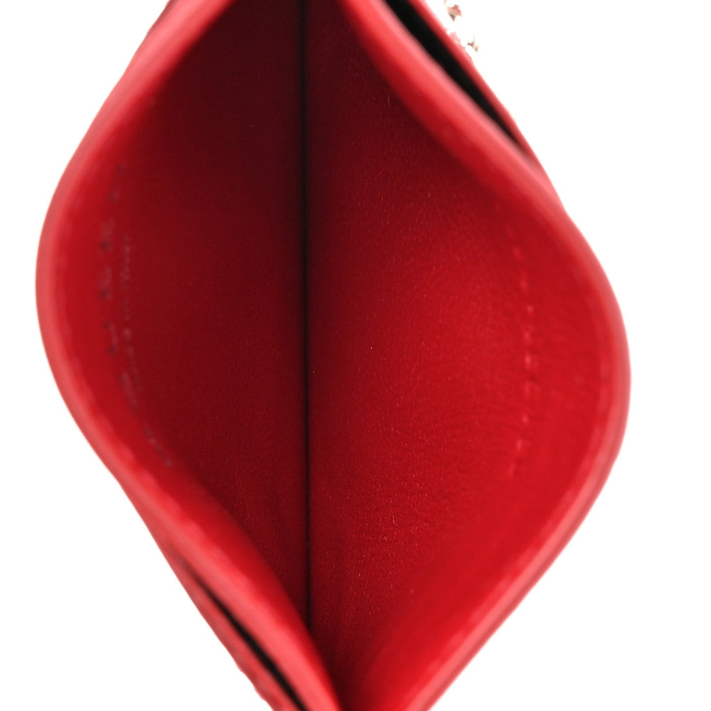 Calfskin Sling  Holder Red