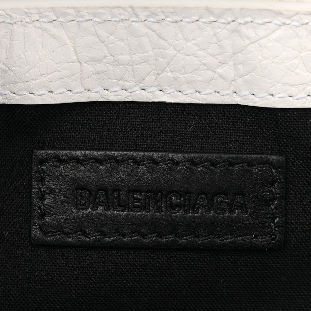 Agneau Arena Le Cagole Sling Bag XS Optic White