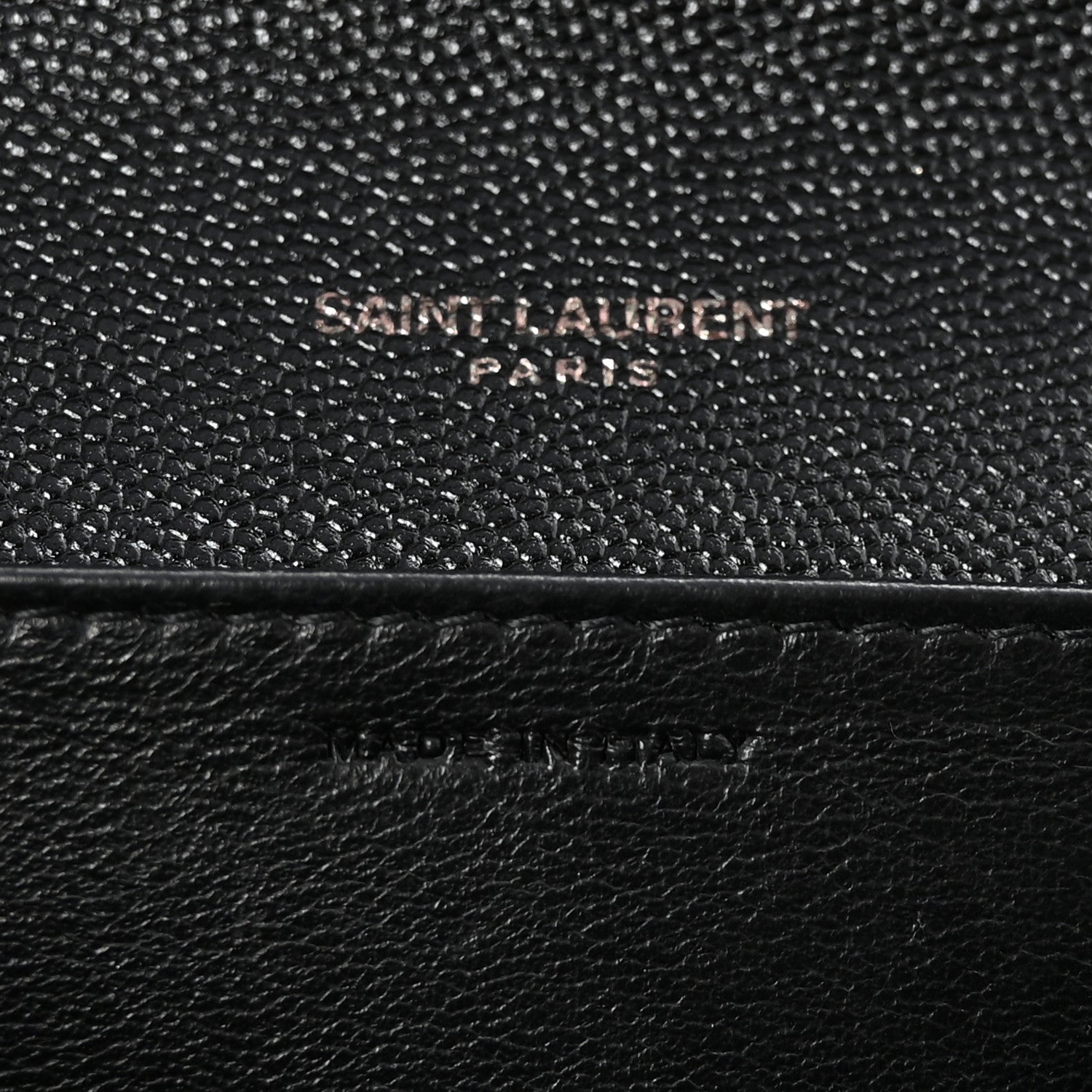 Grain de Poudre Uptown Chain Wallet Black