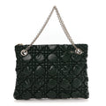 Calfskin Puffy Macrocannage Medium Dior Crunchy Bag  Forest Bloom