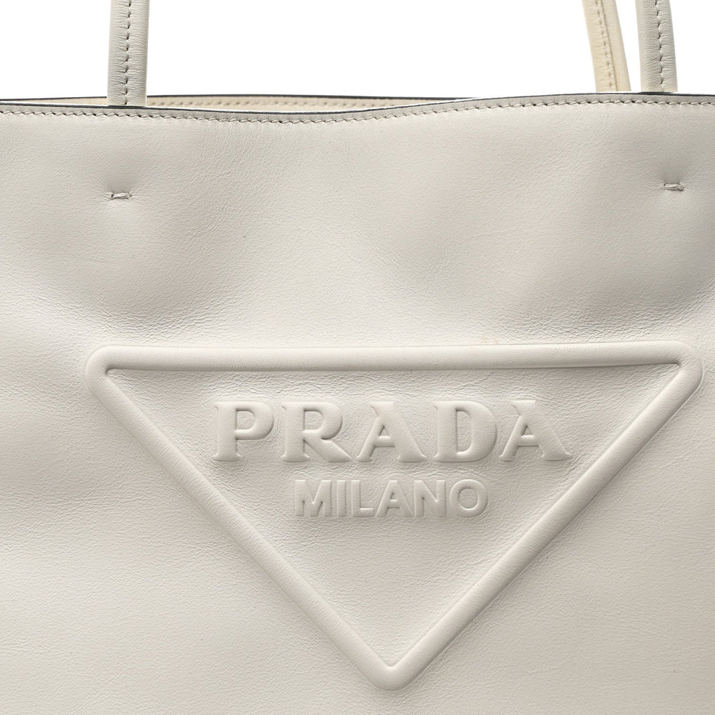Softy Calfskin Tote White