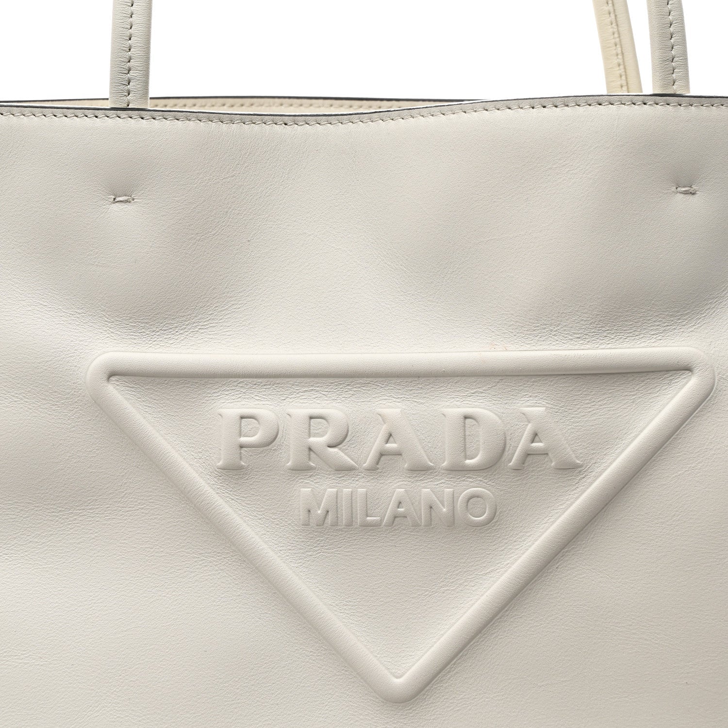 Softy Calfskin Tote White