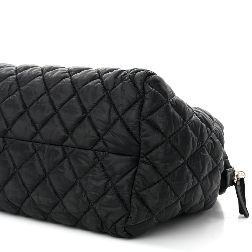 Nylon Coco Cocoon Bowler Black