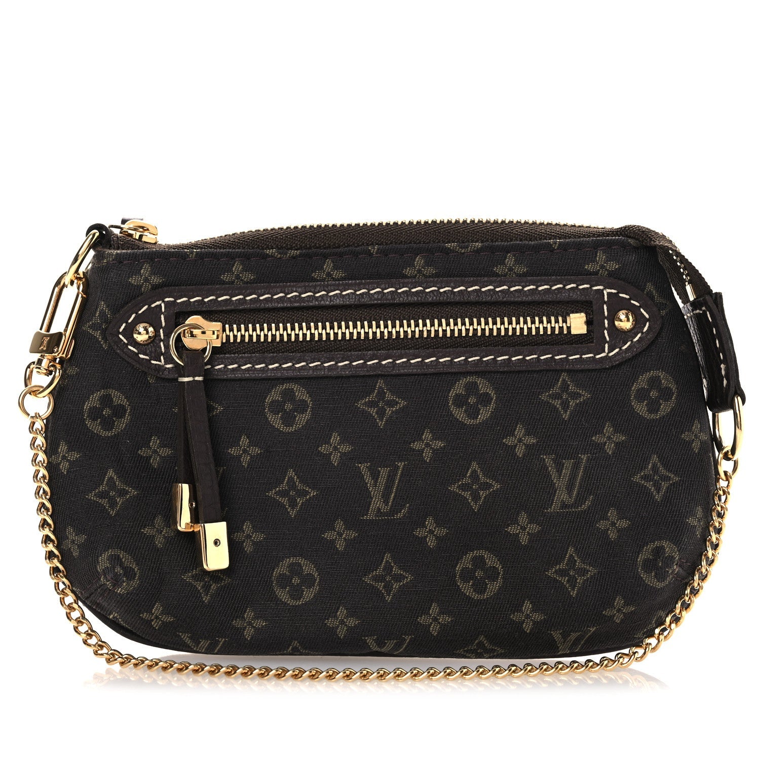 Monogram Idylle Mini Pochette Accessories Fusain