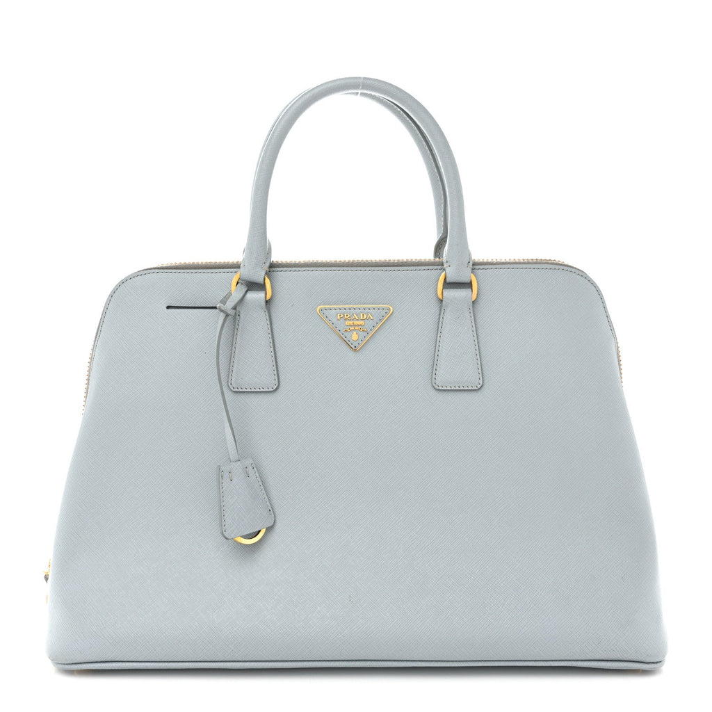 Saffiano Lux Large Promenade Tote Lago