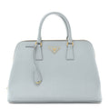 Saffiano Lux Large Promenade Tote Lago