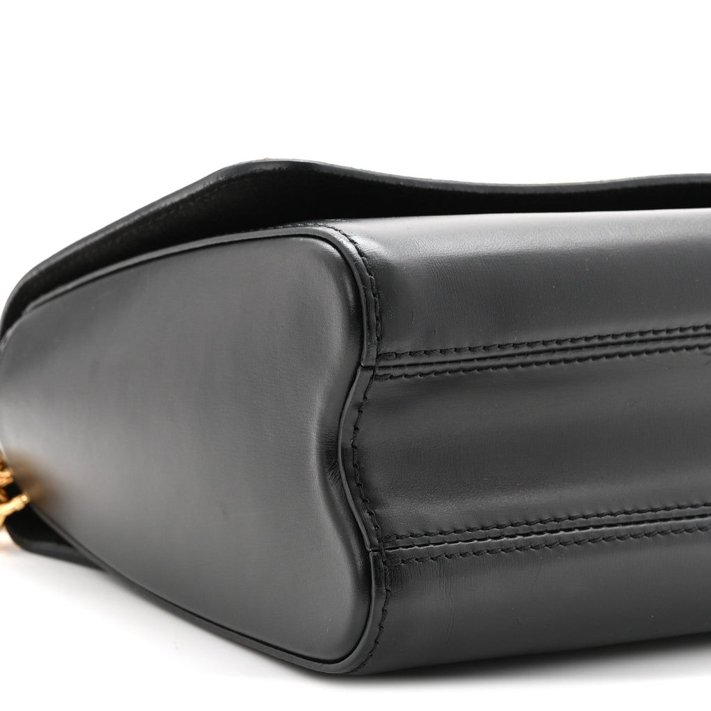 Calfskin Monogram Blossom Twist MM Black