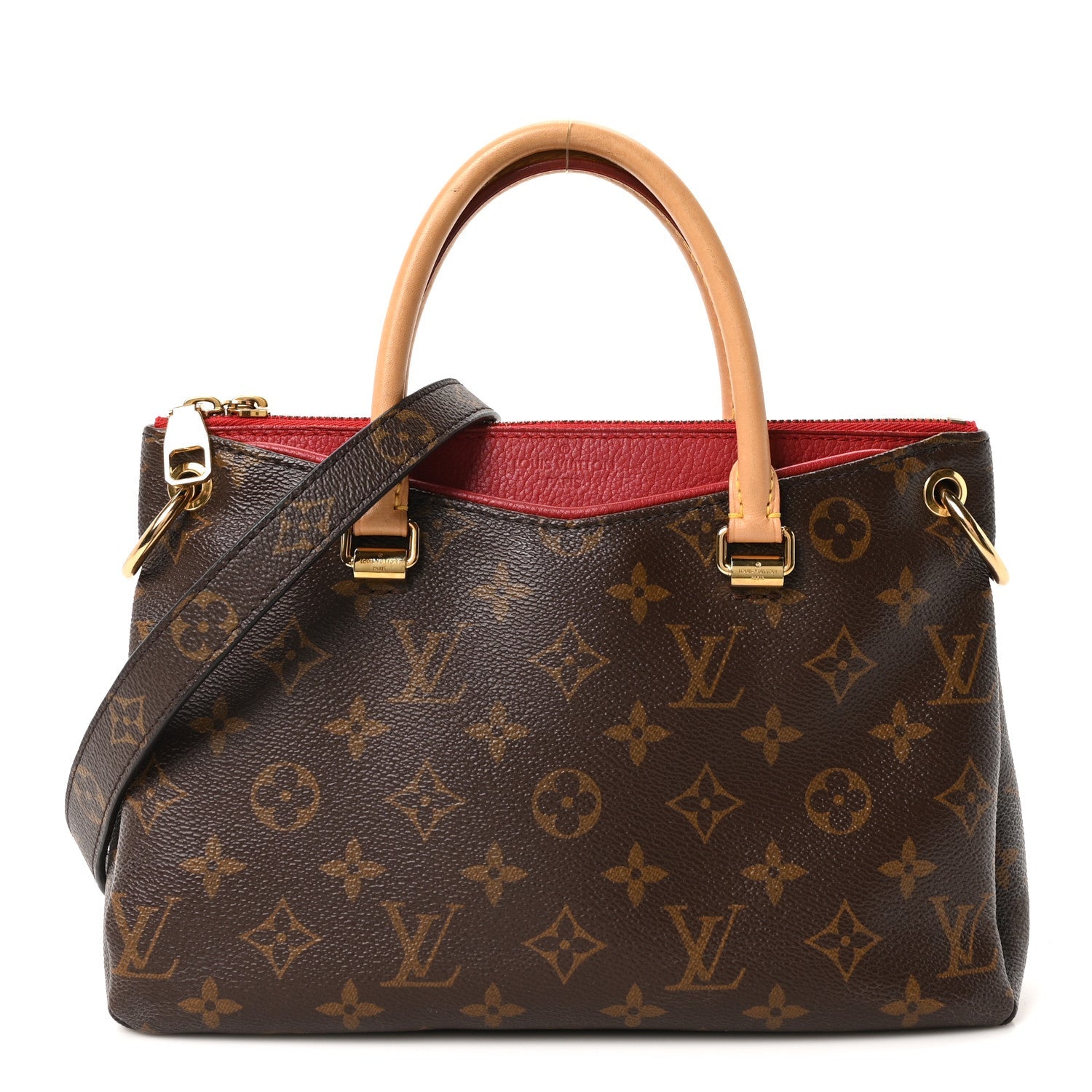 Monogram Pallas BB Cherry