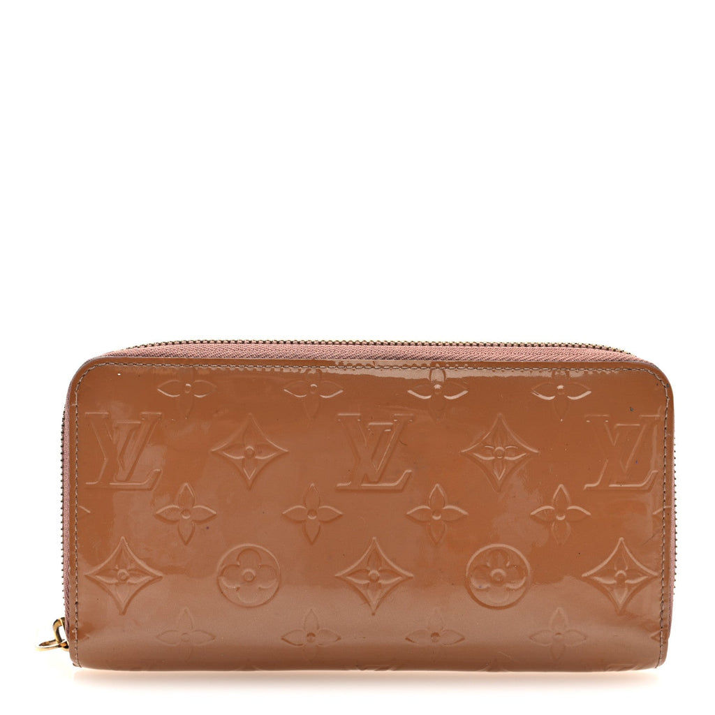 Vernis Zippy Wallet Rose Velours