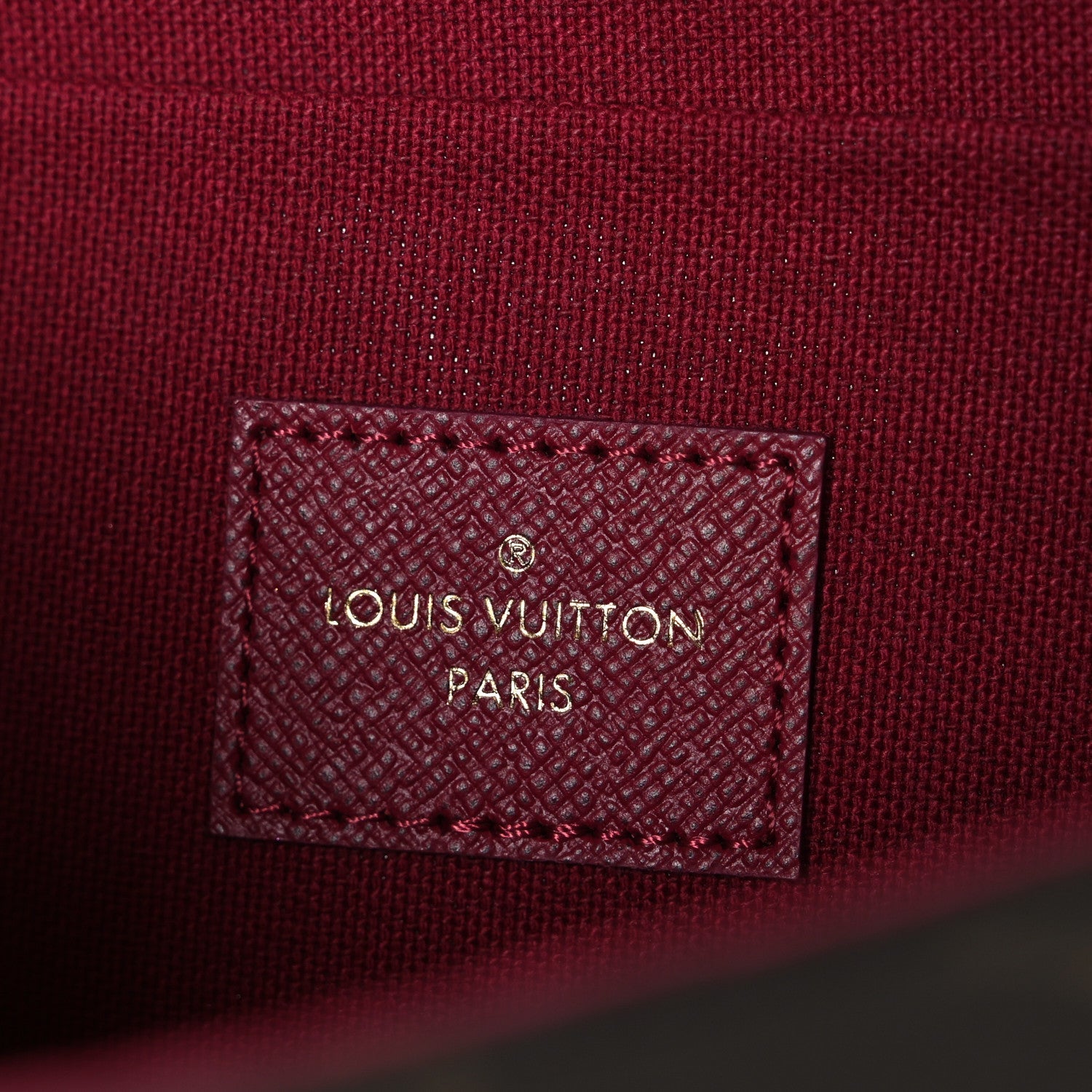 Monogram Pochette Felicie Chain Wallet Fuchsia