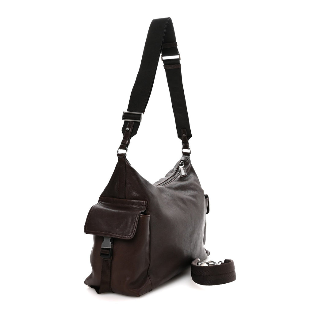 Nappa Explore Shoulder Bag Coffee