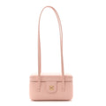Shiny Caviar Preppy Coco Long Vanity With Strap Light Pink