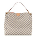 Damier Azur Graceful MM Rose Ballerine