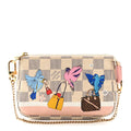 Damier Azur 2018 Christmas Animation Mini Pochette Accessories