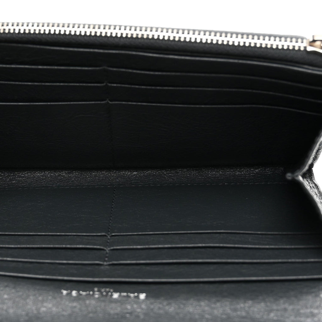Agneau Arena Long Wallet Anthracite