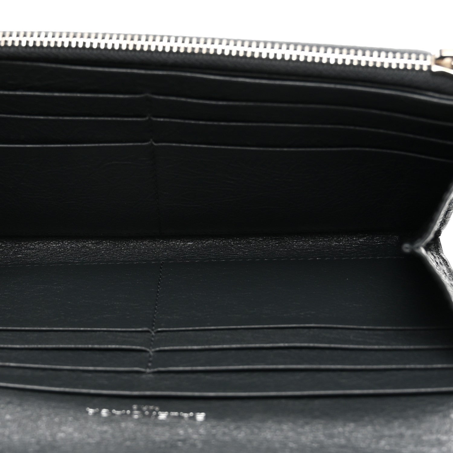 Agneau Arena Long Wallet Anthracite