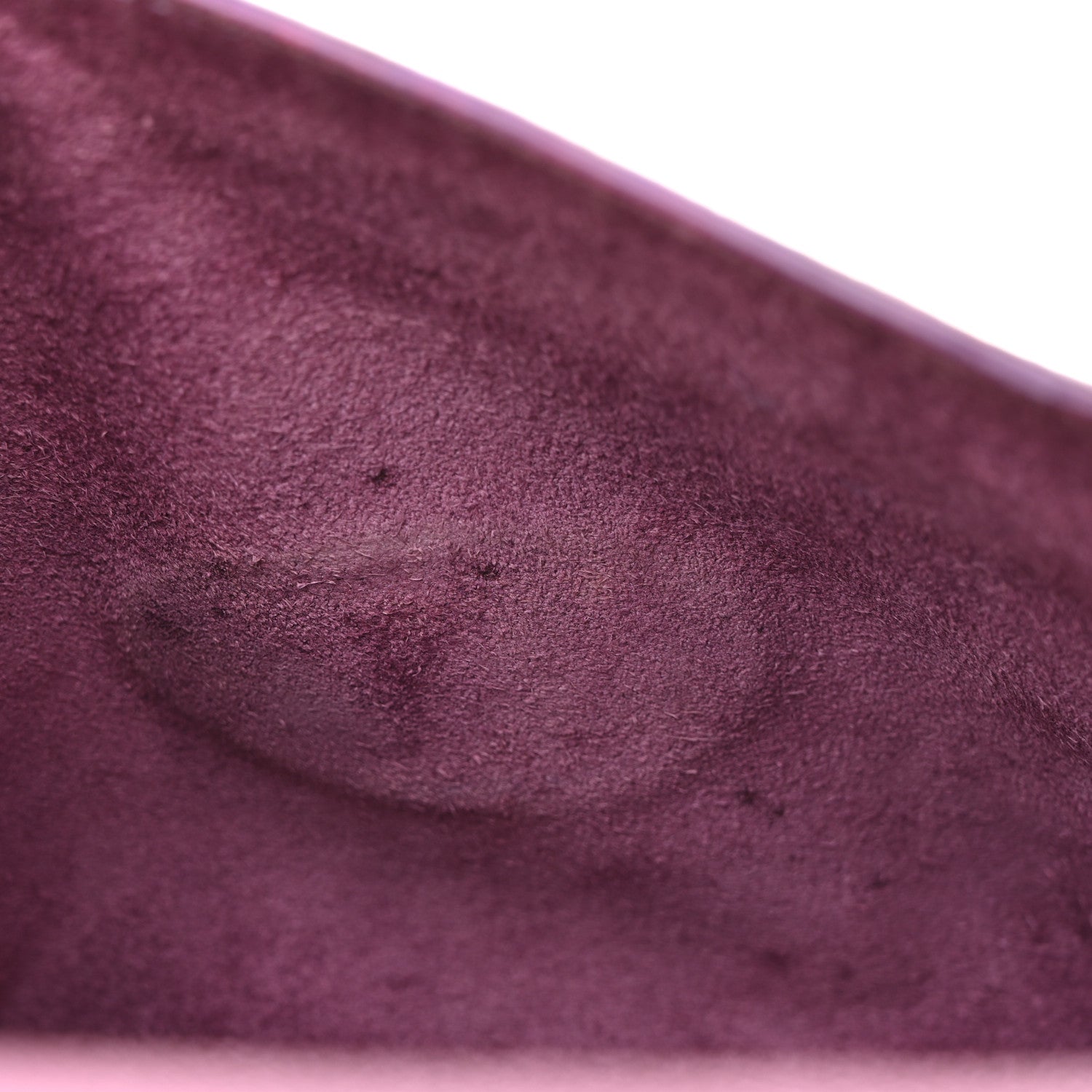 Small Classic Grain Calfskin Small Lily Flap Heather