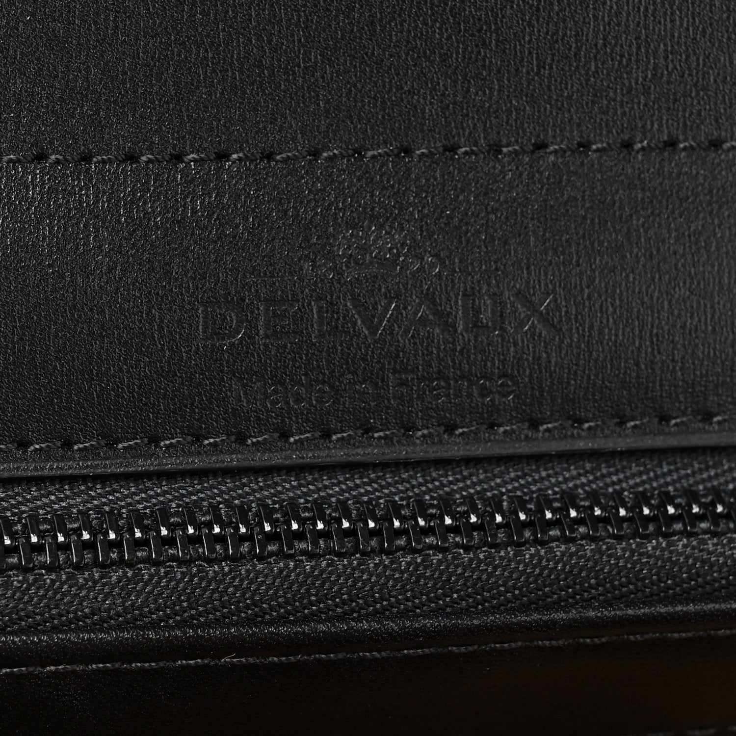 Canvas Patent Calfskin MM Brillant Satchel Black
