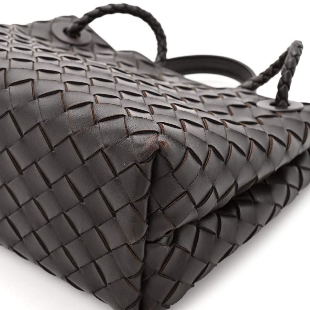 Nappa Intrecciato Small Andiamo Shoulder Bag Fondant